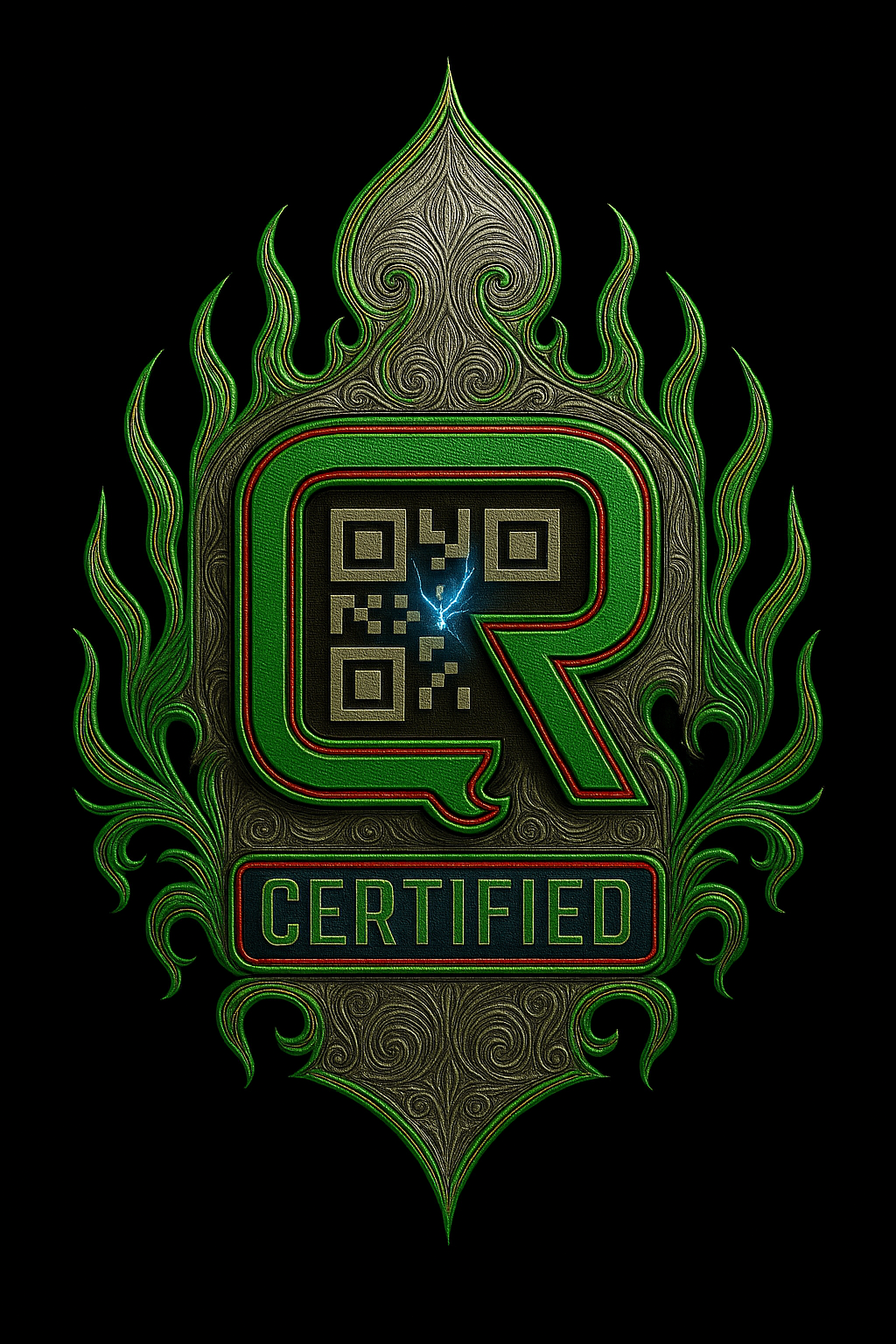 The official QRCertified authority badge